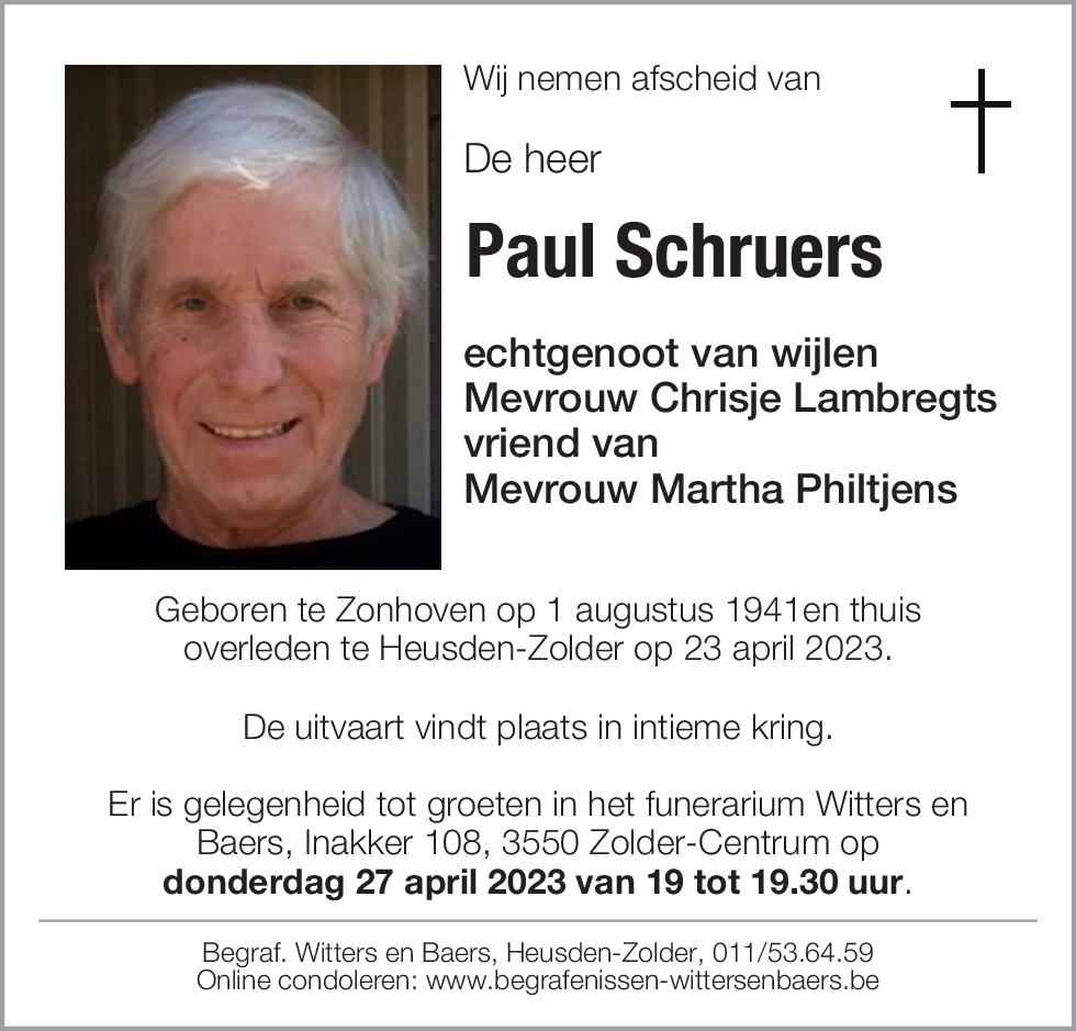 Paul Schruers