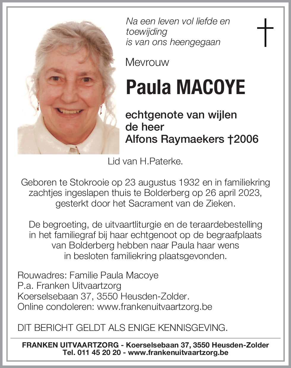 Paula MACOYE