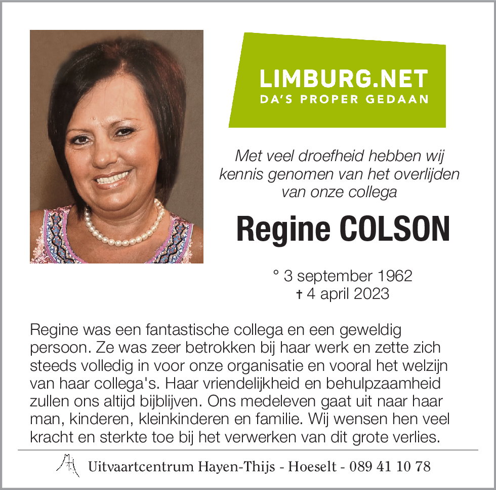 Regine COLSON