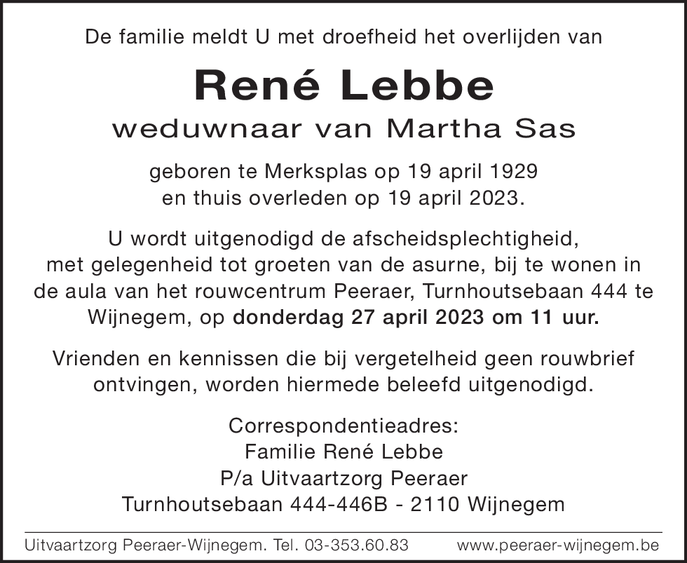 René Lebbe