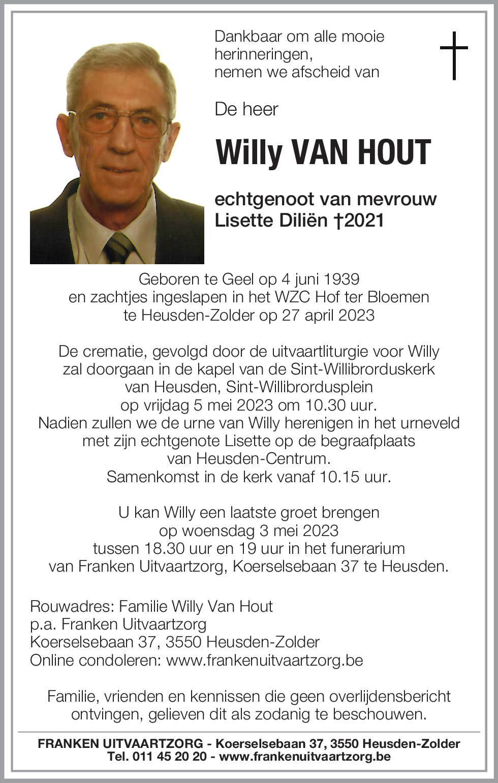 Willy Van Hout