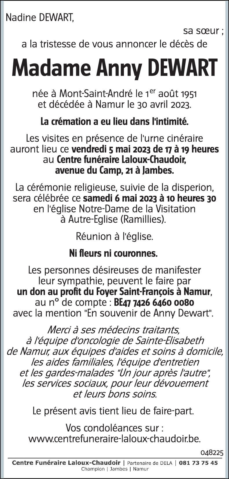 Anny DEWART