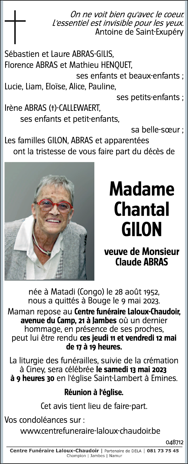 Chantal GILON