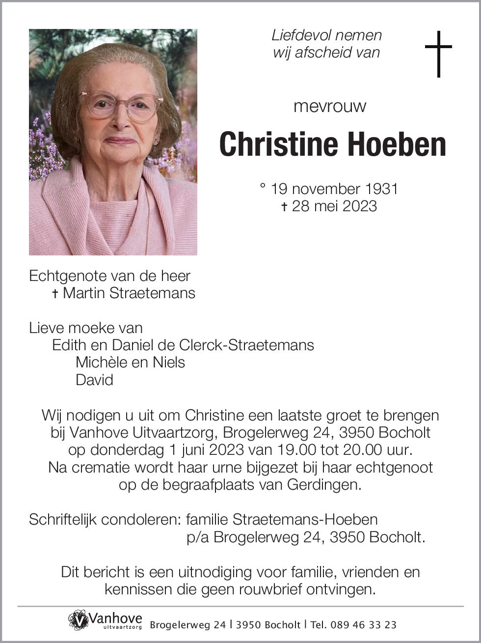Christine Hoeben