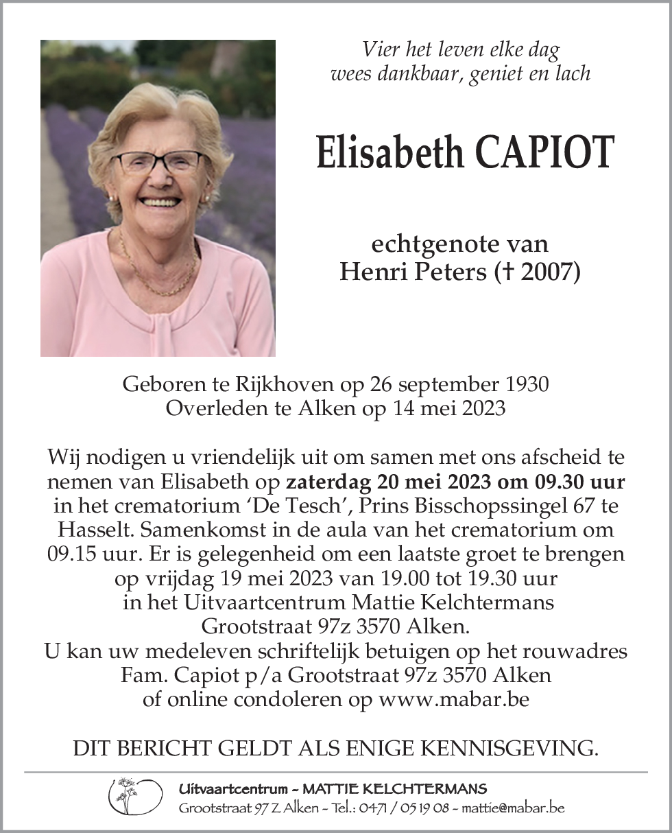 Elisabeth Capiot