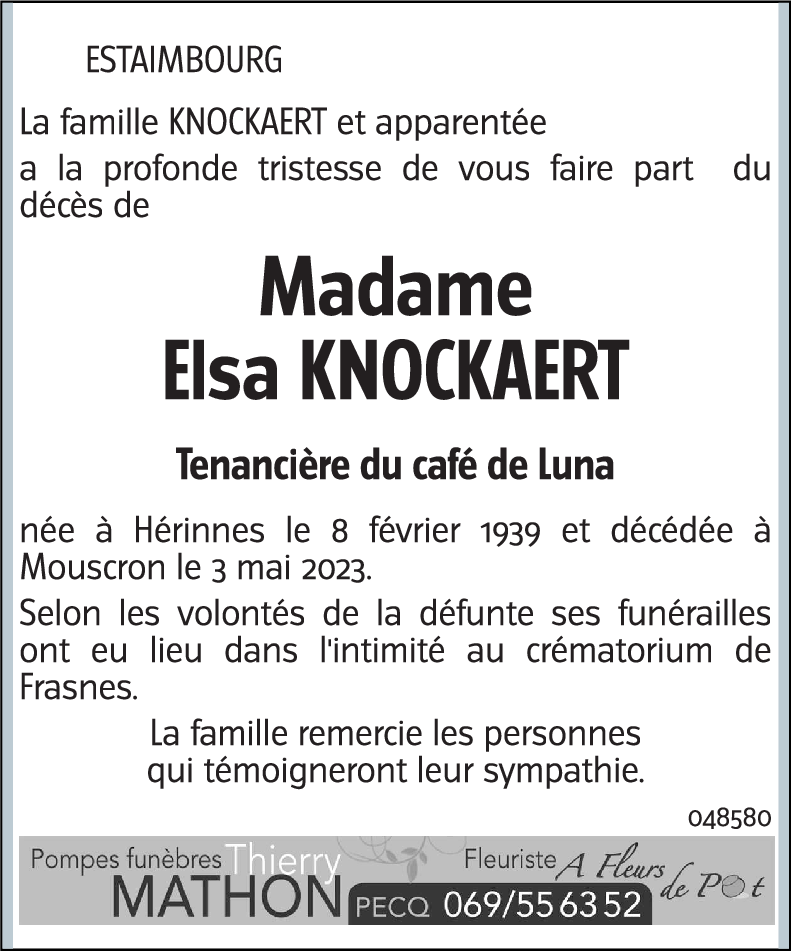 Elsa KNOCKAERT