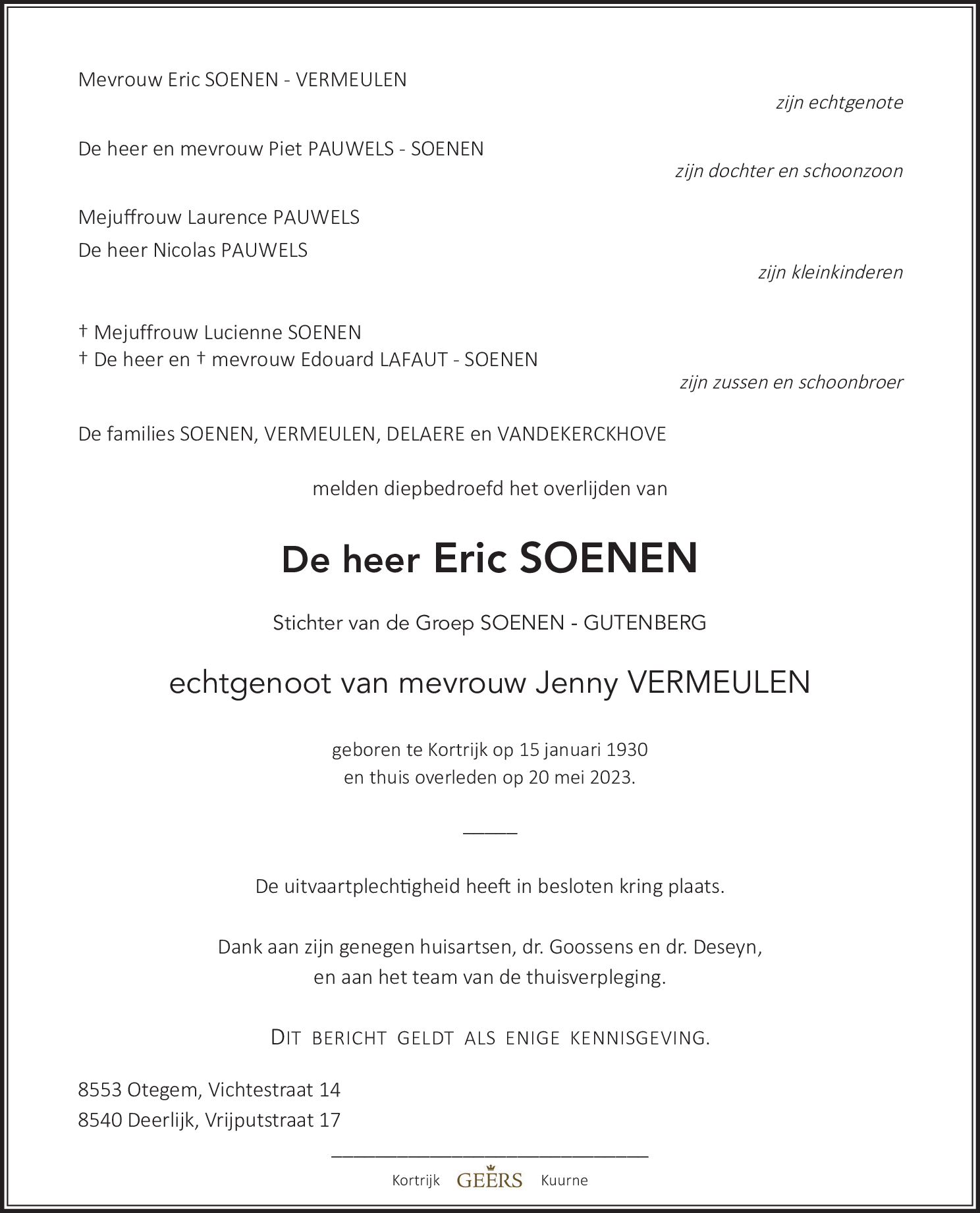 Eric Soenen