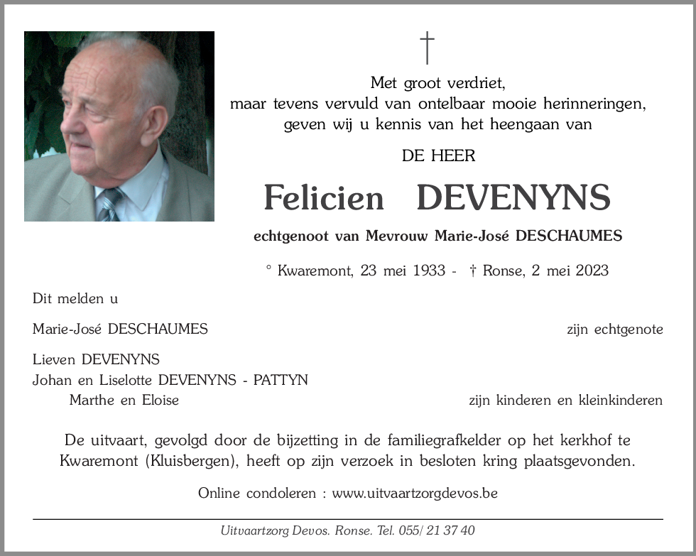 Felicien Devenyns
