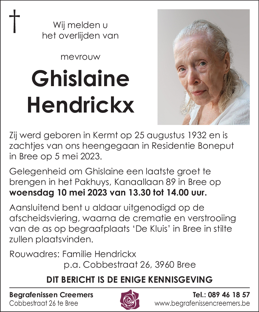 Ghislaine Hendrickx