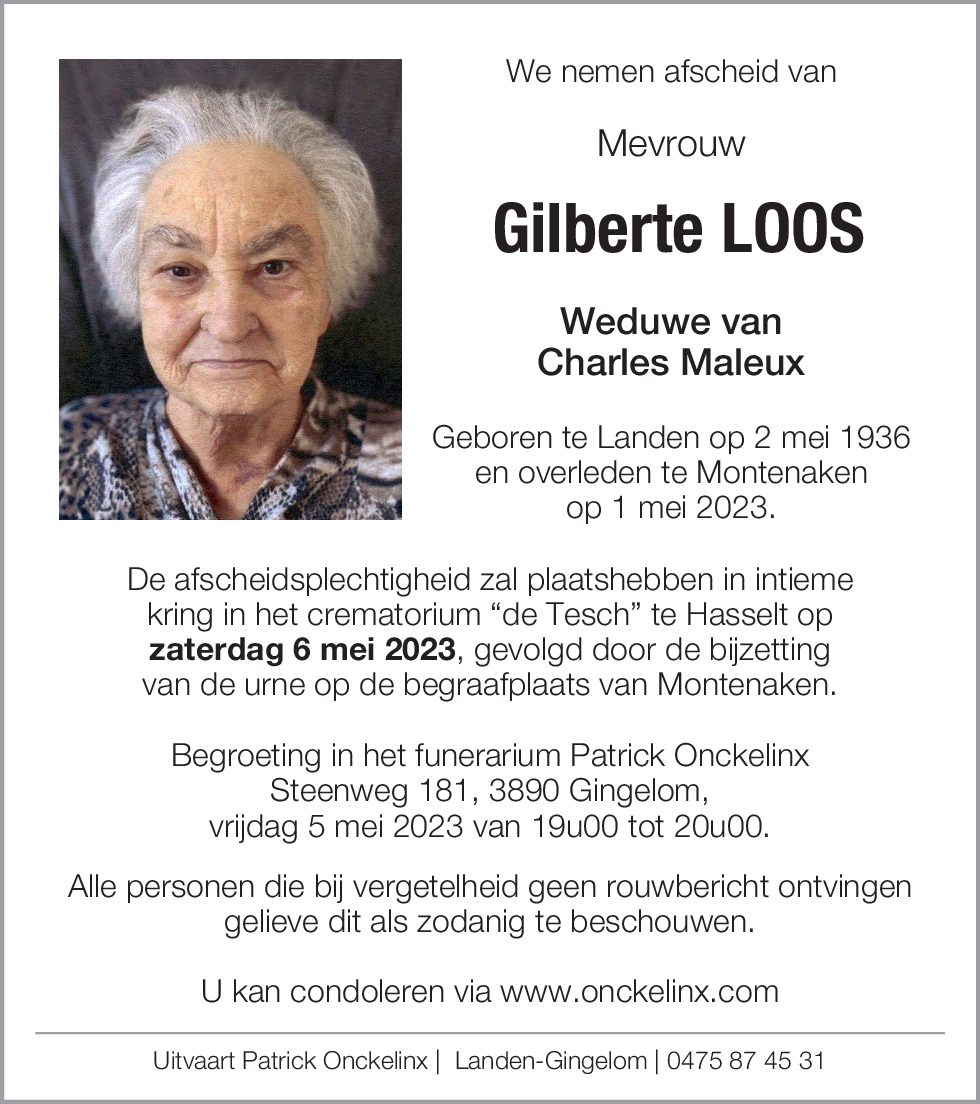 Gilberte Loos