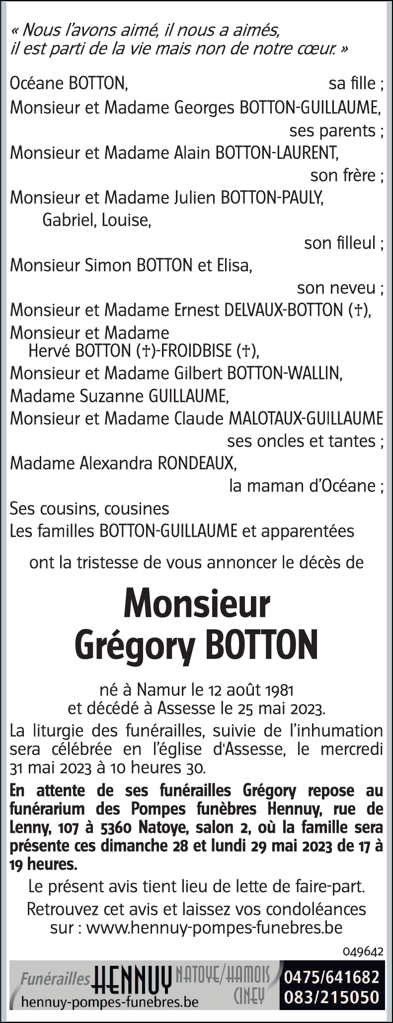 Grégory BOTTON