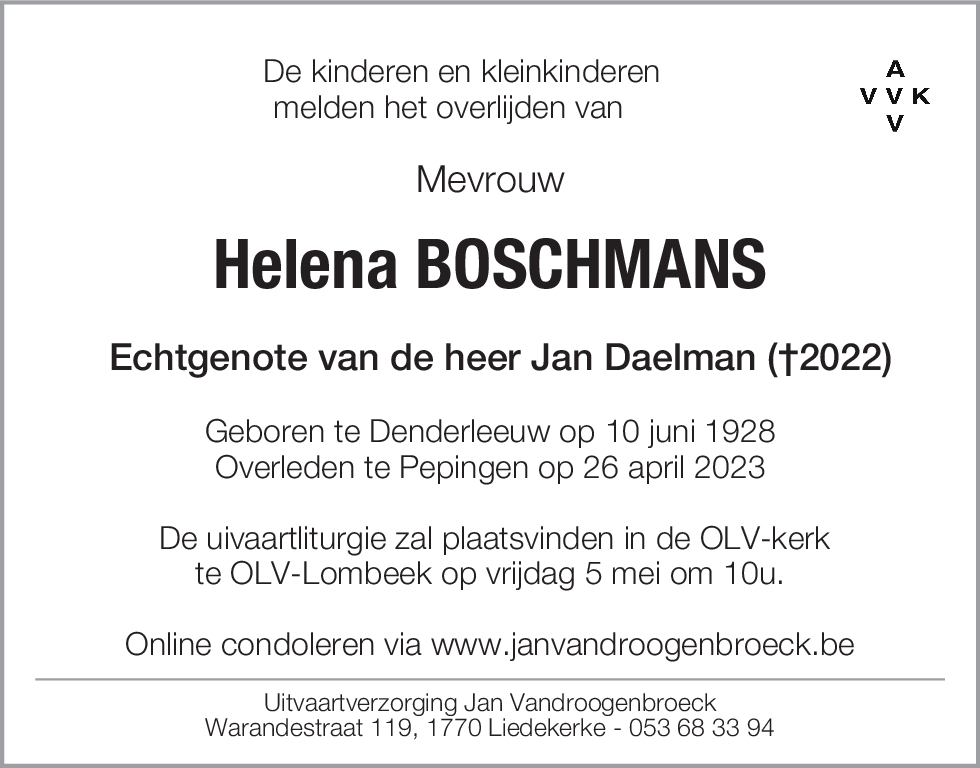 Helena Boschmans
