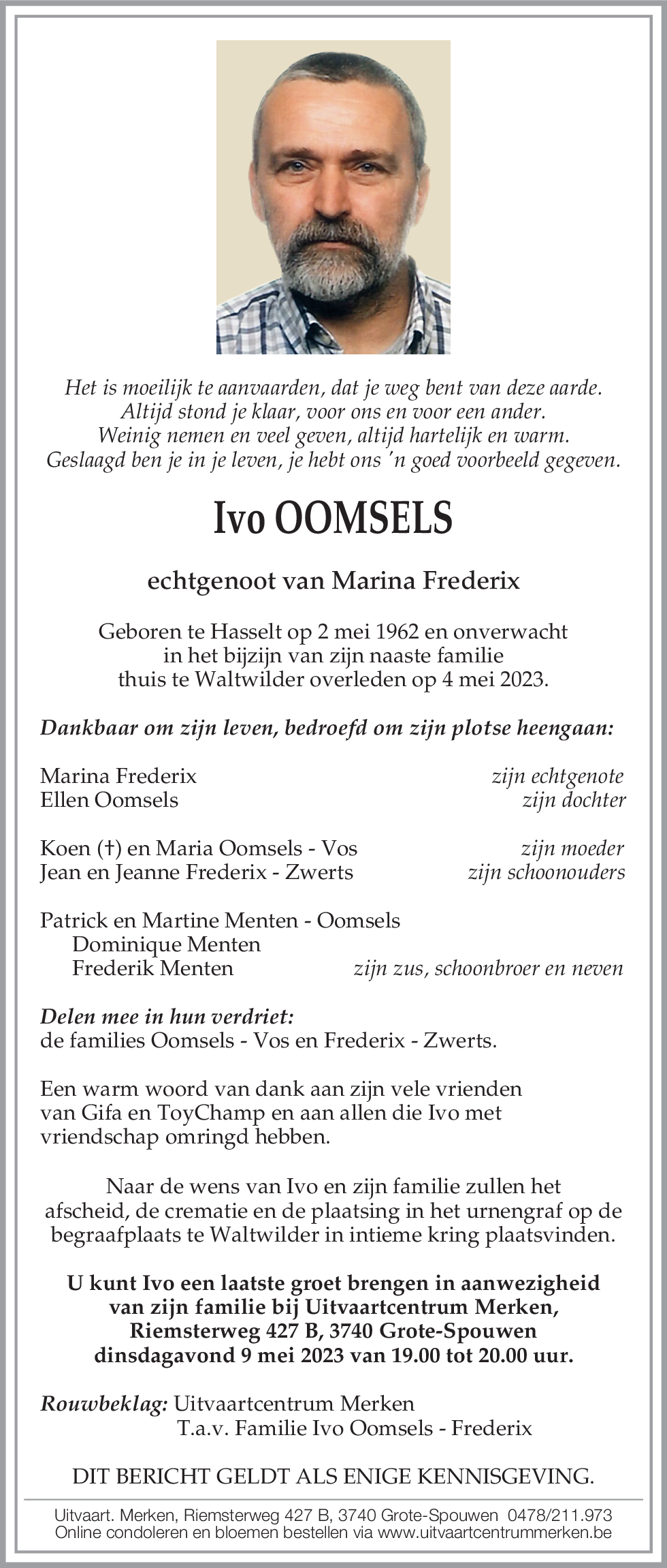 Ivo Oomsels