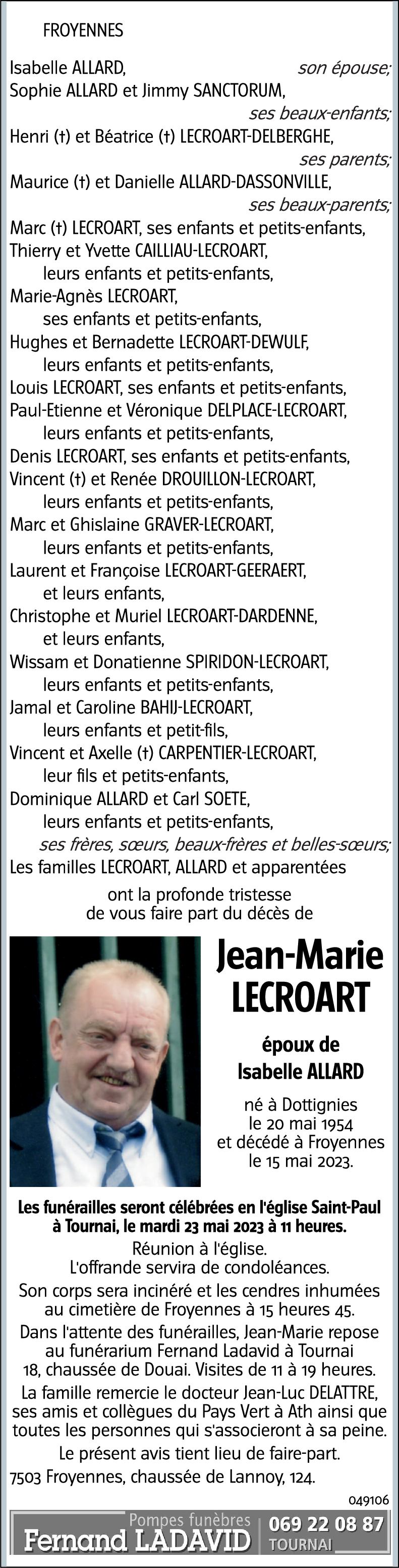 Jean-Marie LECROART