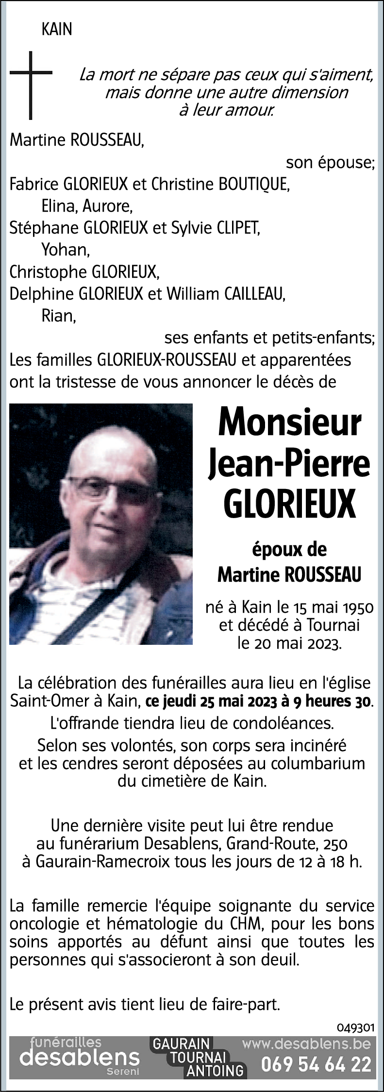 Jean-Pierre GLORIEUX