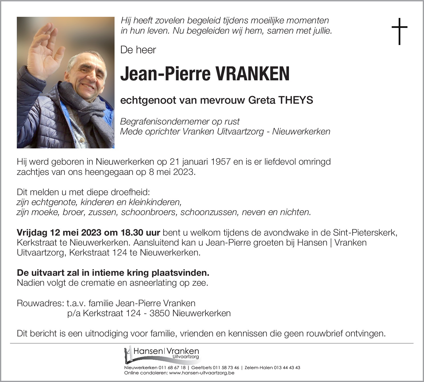 Jean-Pierre VRANKEN