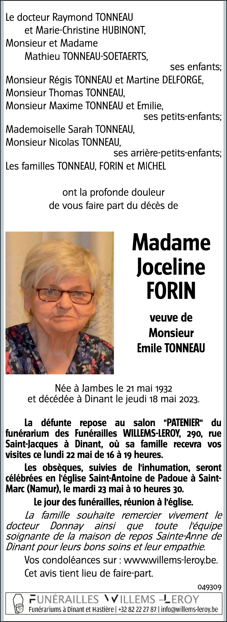 Joceline FORIN