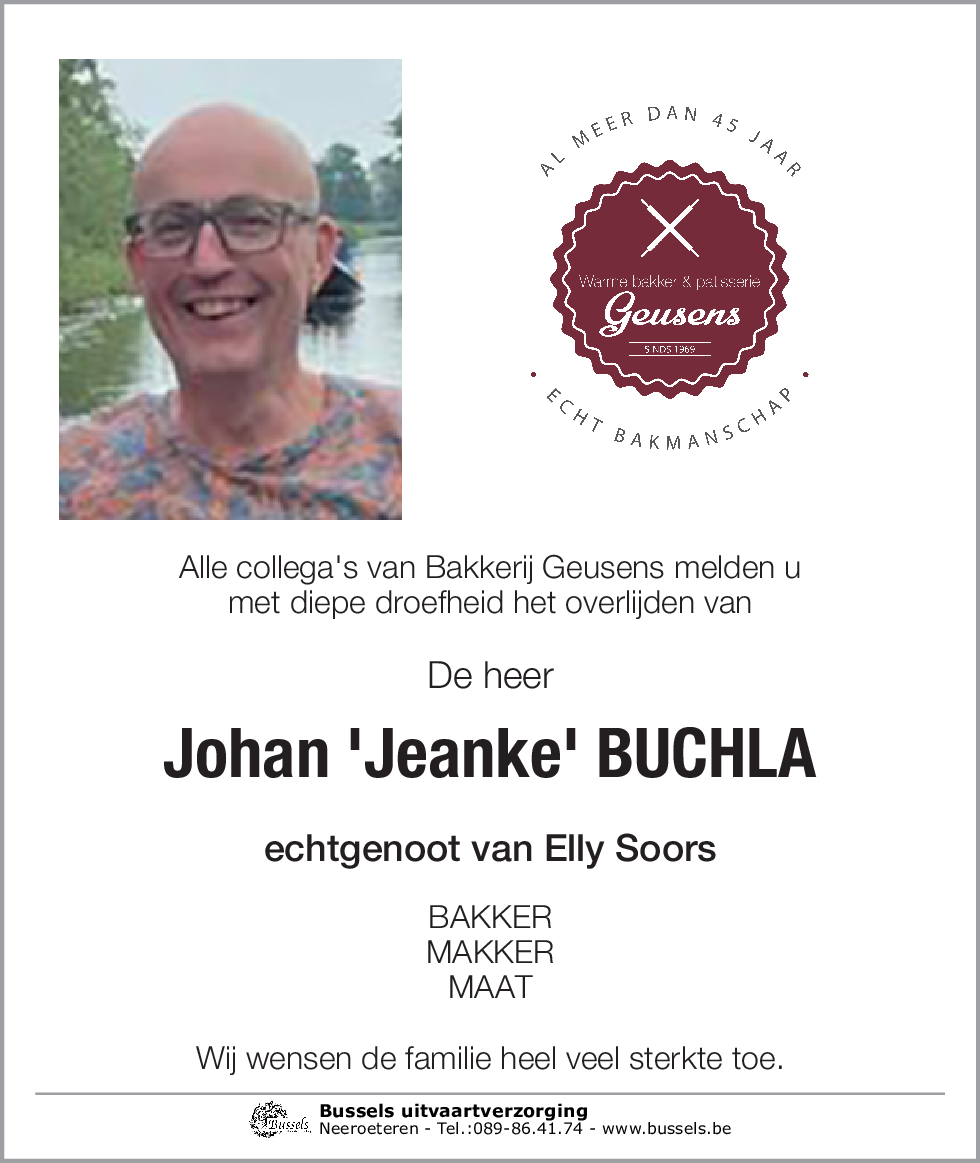 Johan 'Jeanke' Buchla