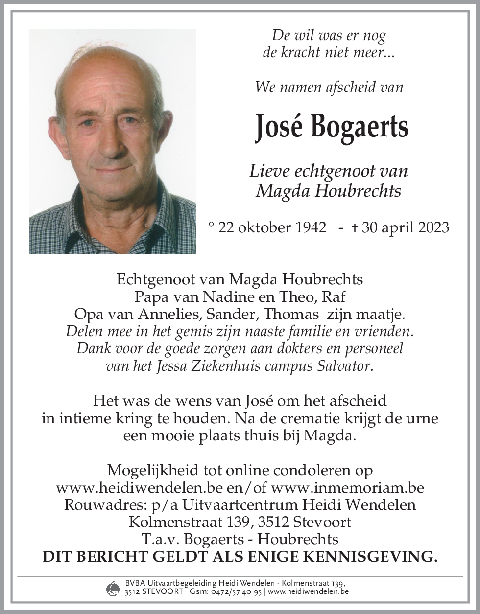 José Bogaerts