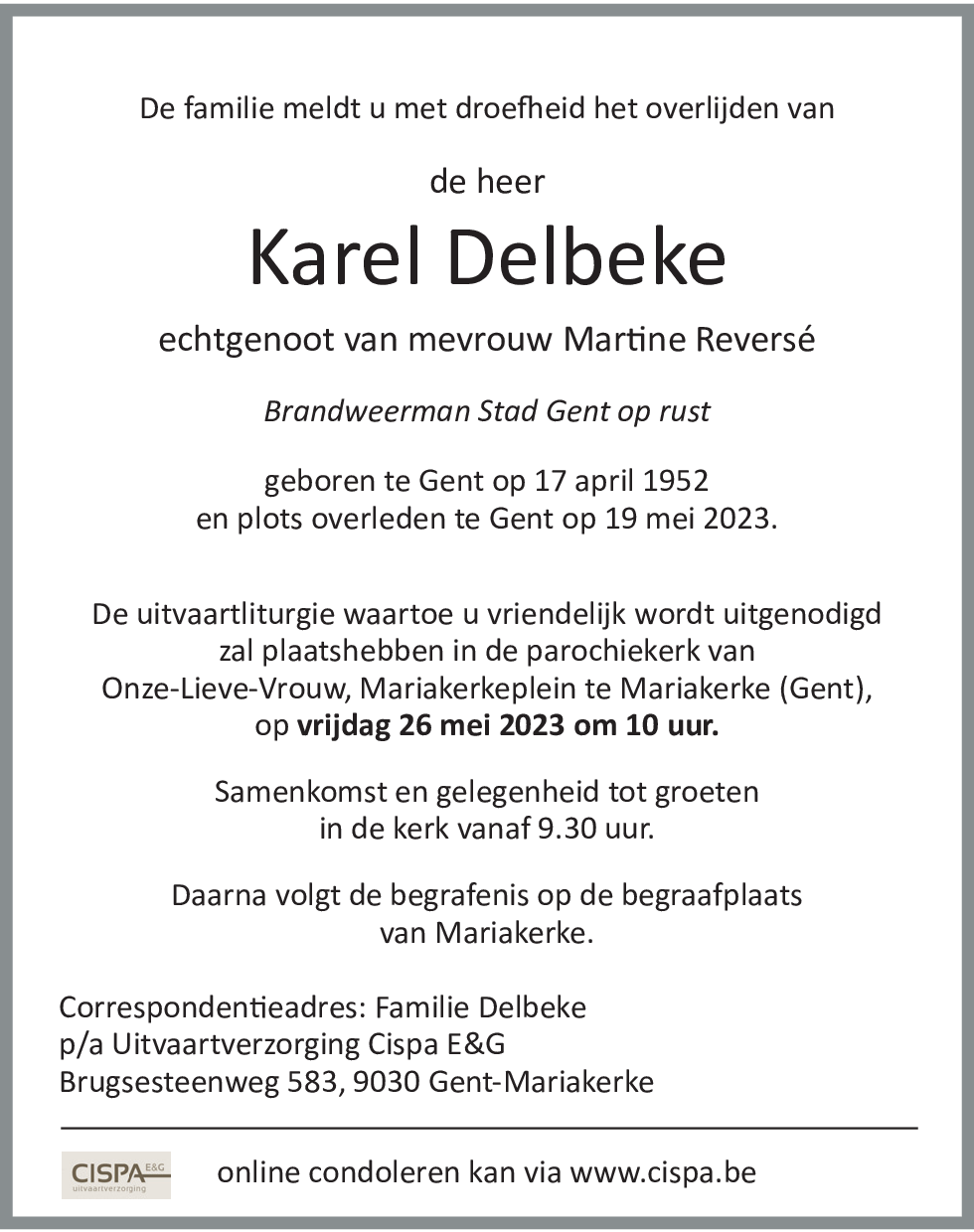 Karel Delbeke