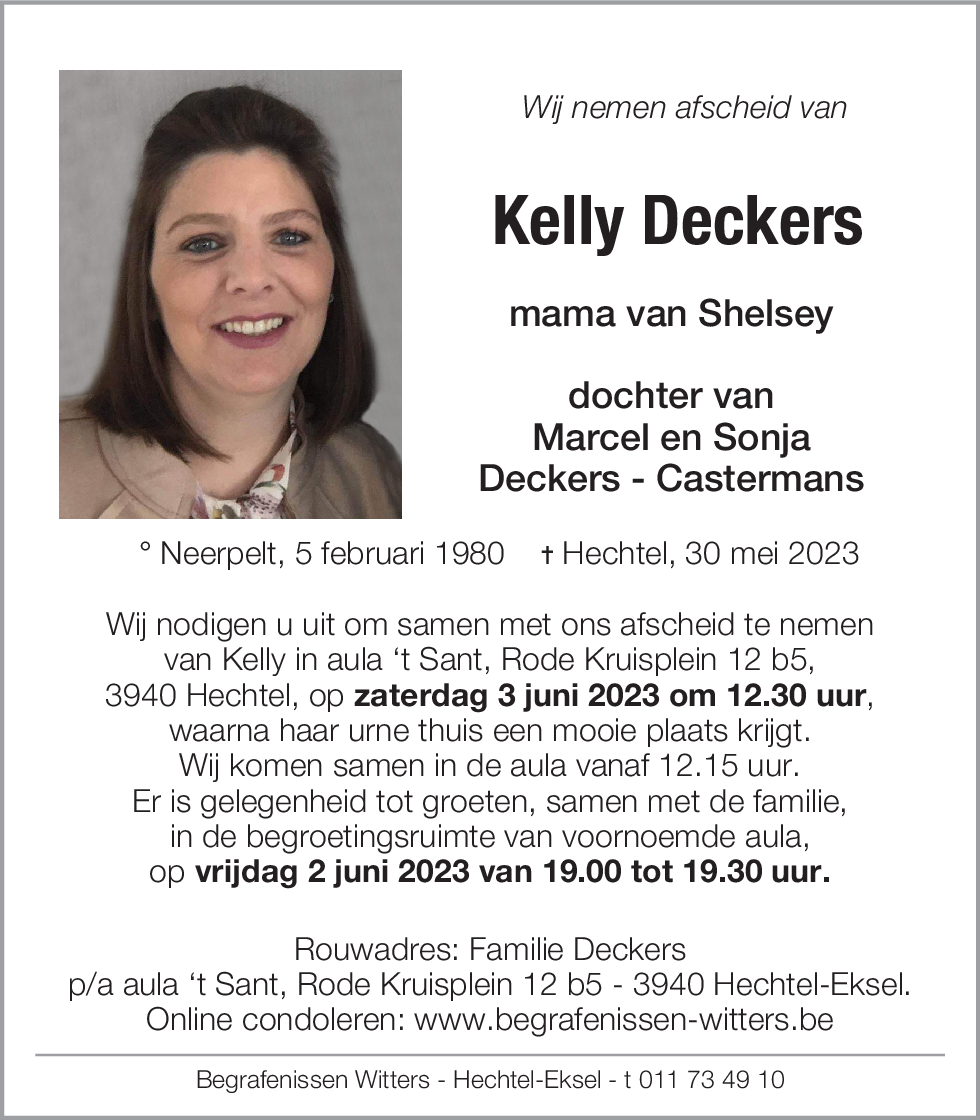 Kelly Deckers