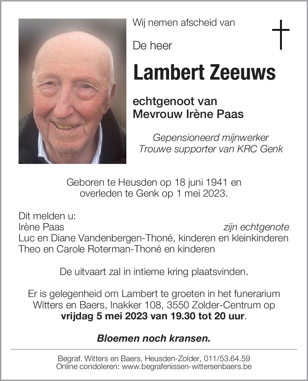Lambert Zeeuws