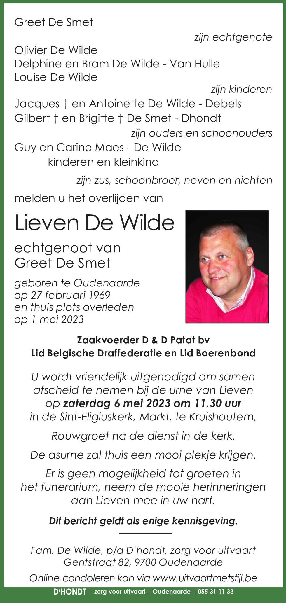 Lieven De Wilde