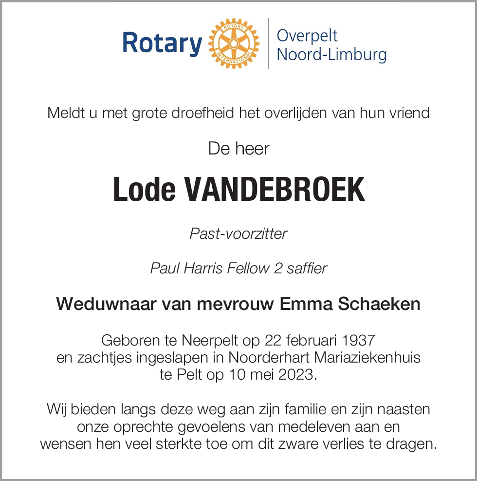 Lode Vandebroek
