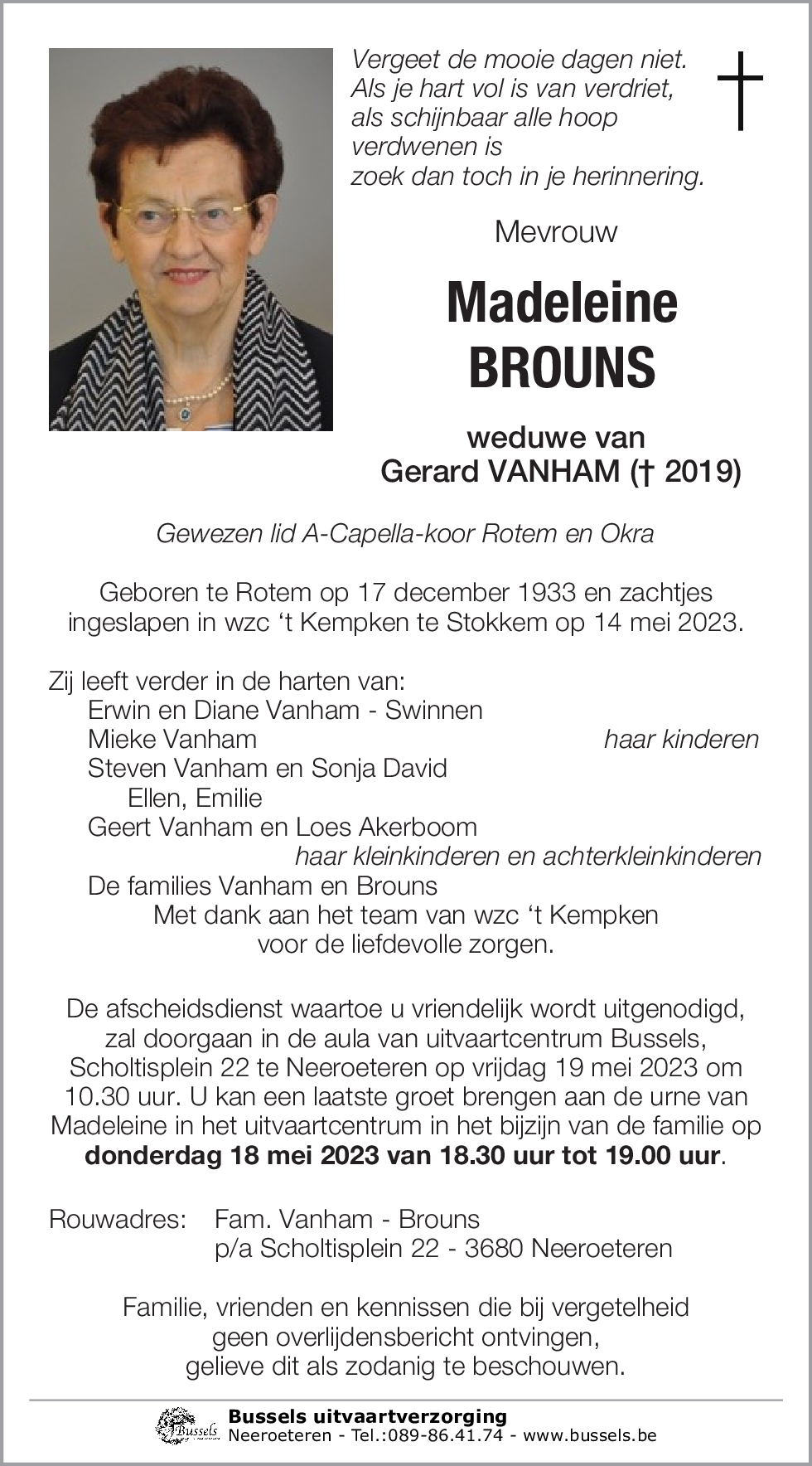 Madeleine BROUNS