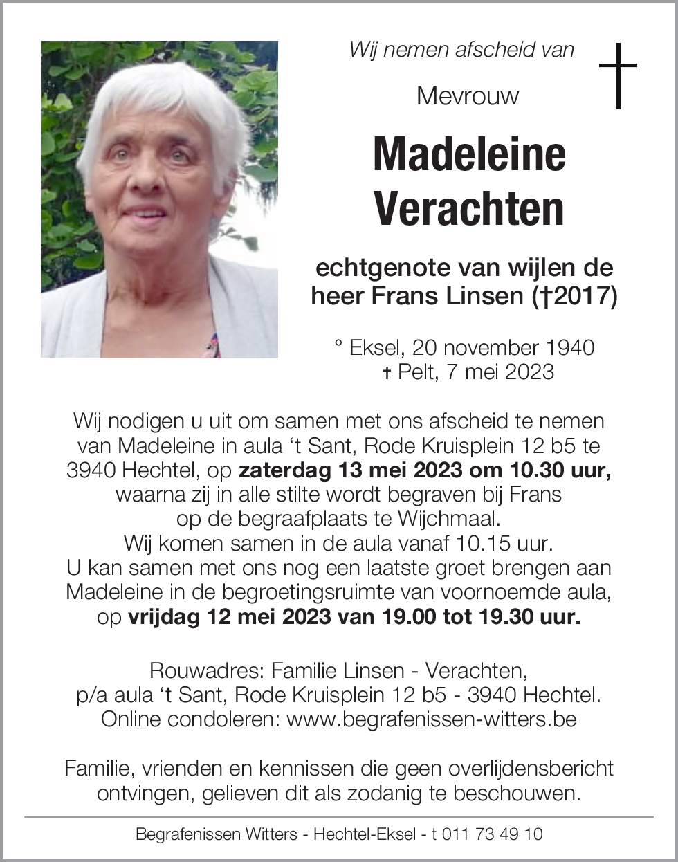 Madeleine Verachten