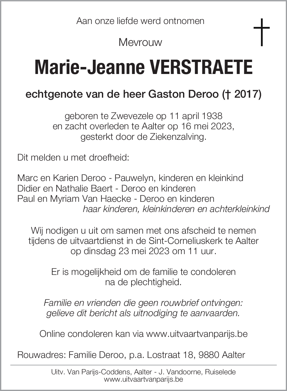 Marie-Jeanne Verstraete