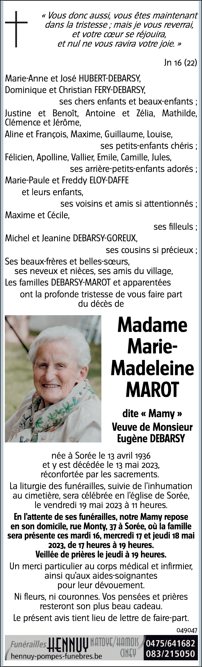 Marie-Madeleine MAROT