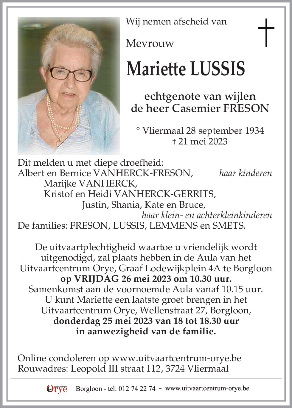 Mariette Lussis