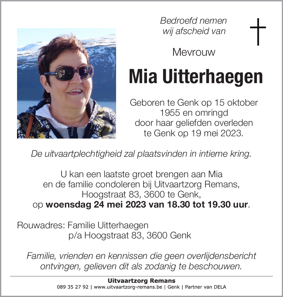 Mia Uitterhaegen