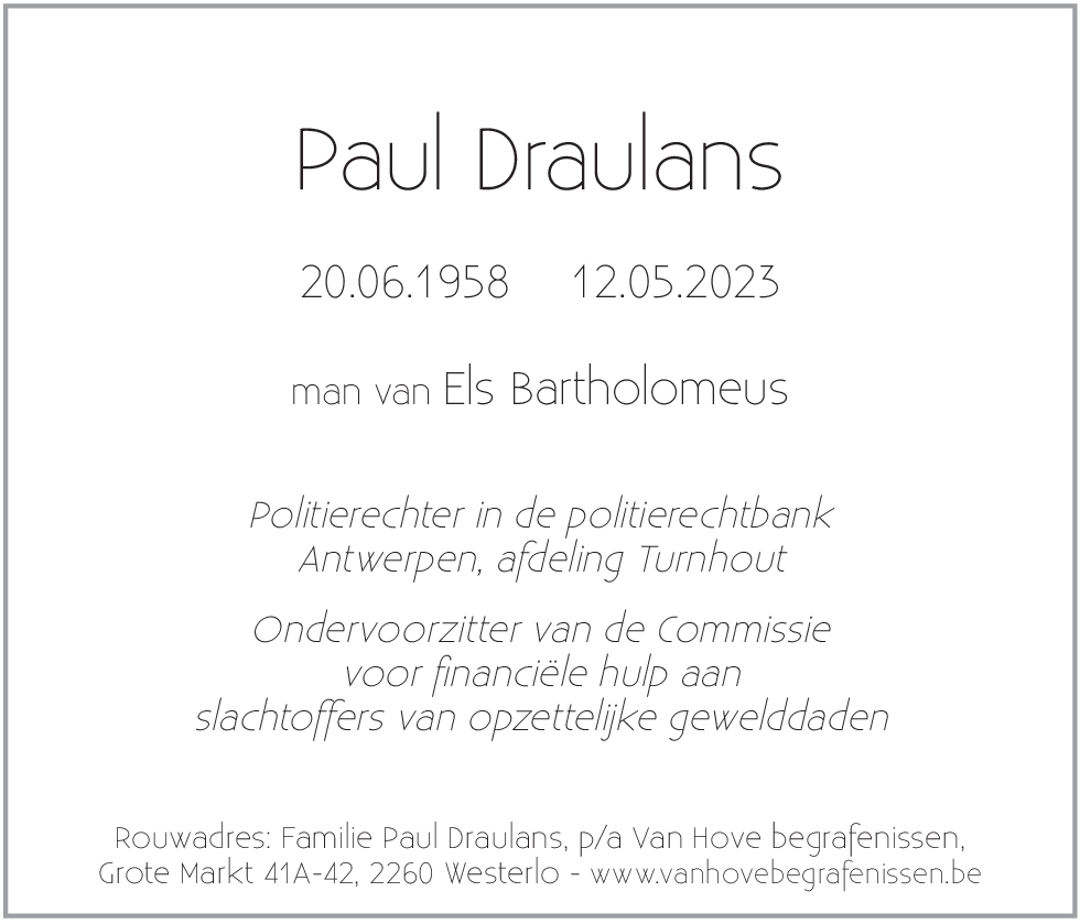 Paul Draulans