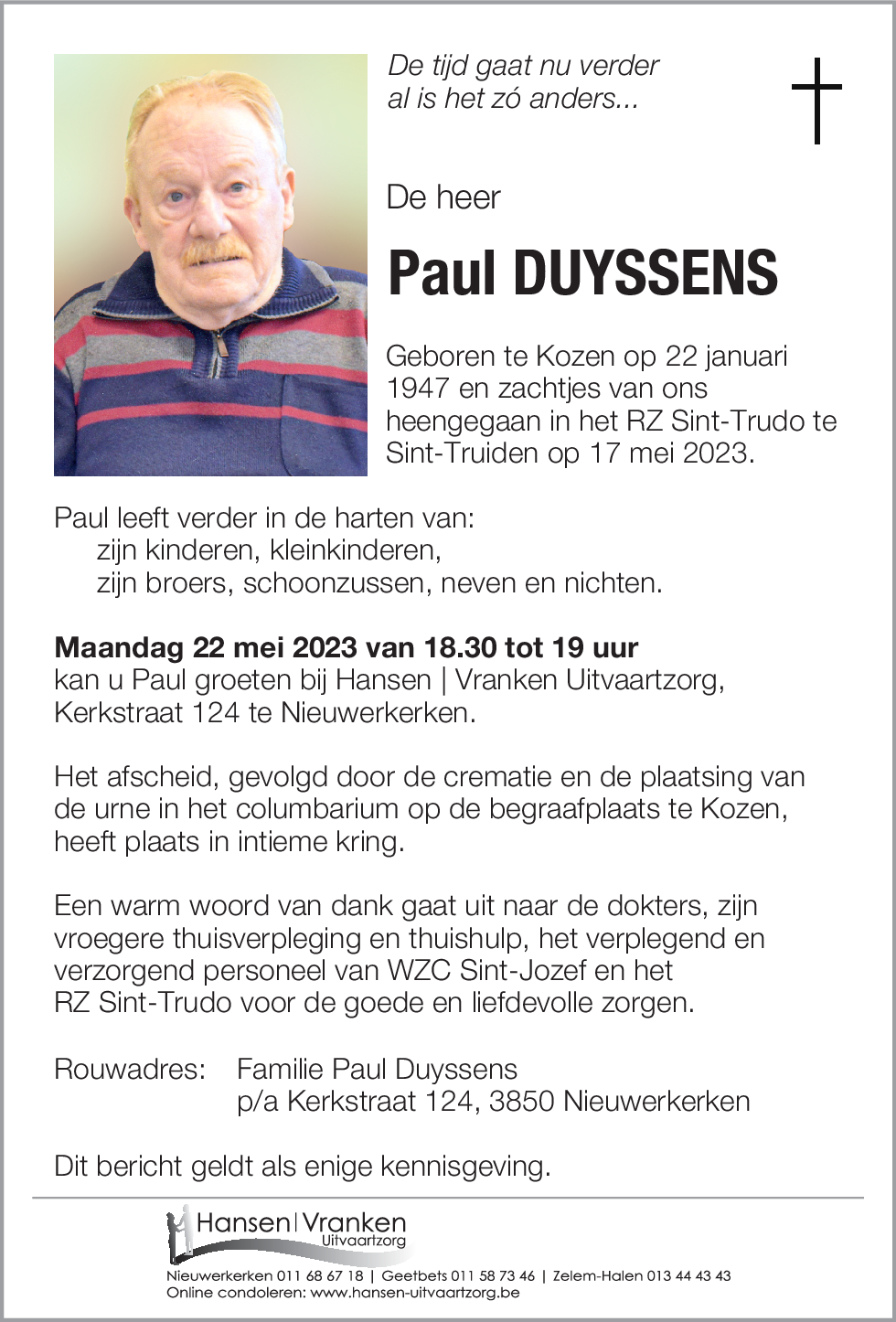 Paul DUYSSENS