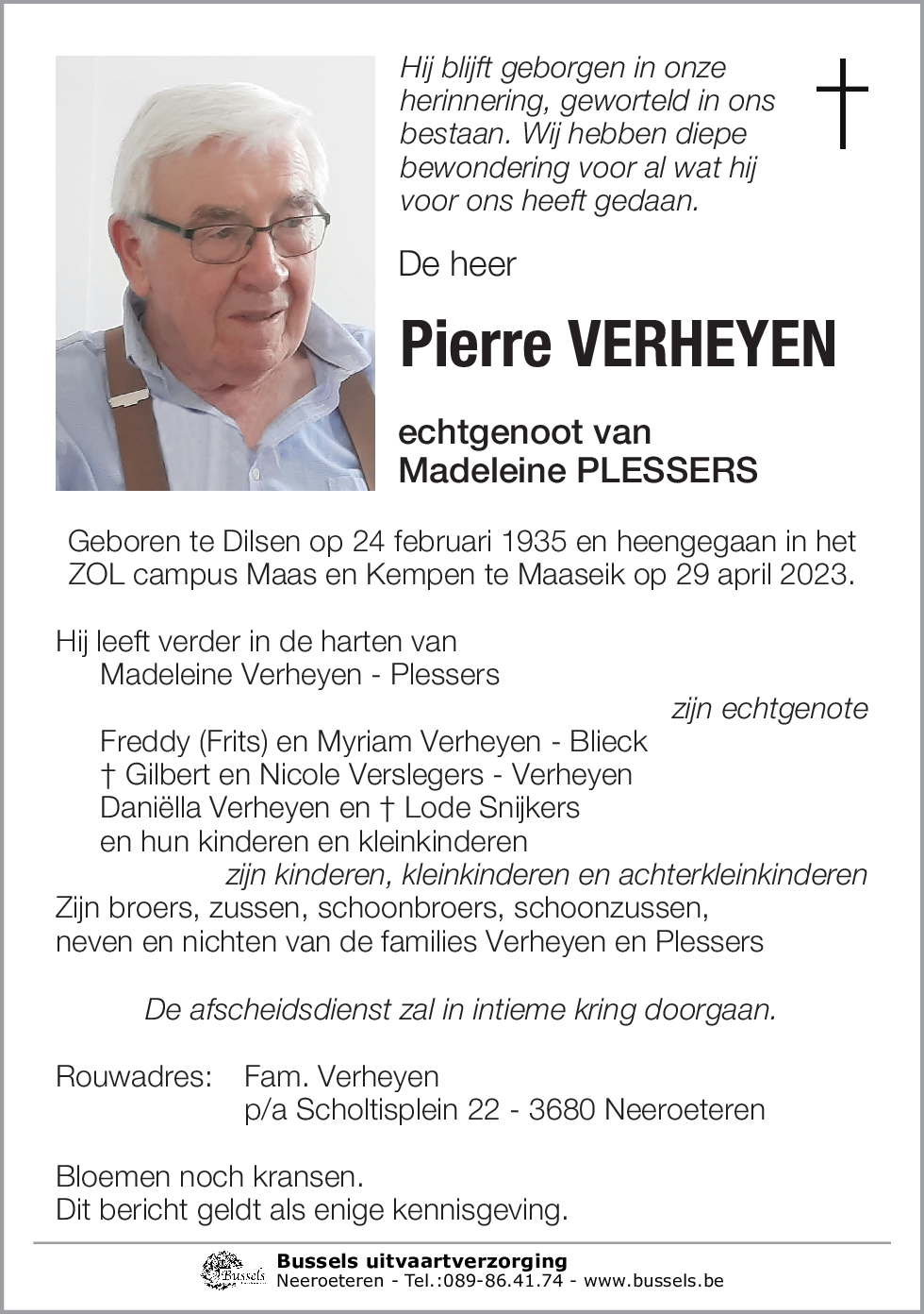 Pierre VERHEYEN