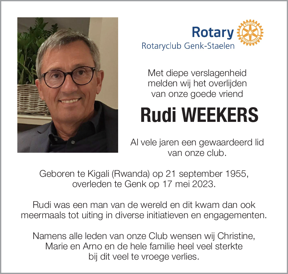 Rudi Weekers