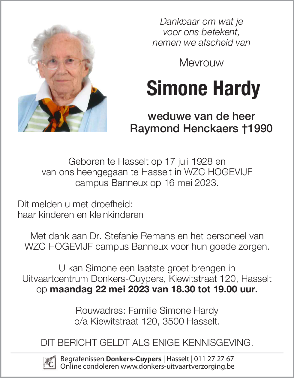 Simone Hardy