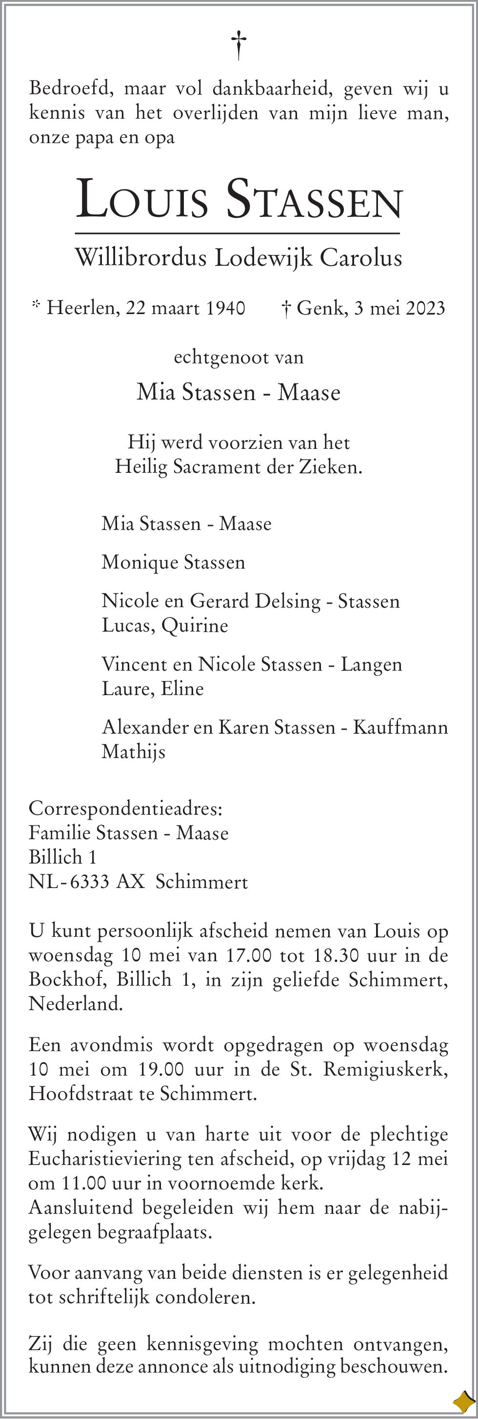 Stassen Louis