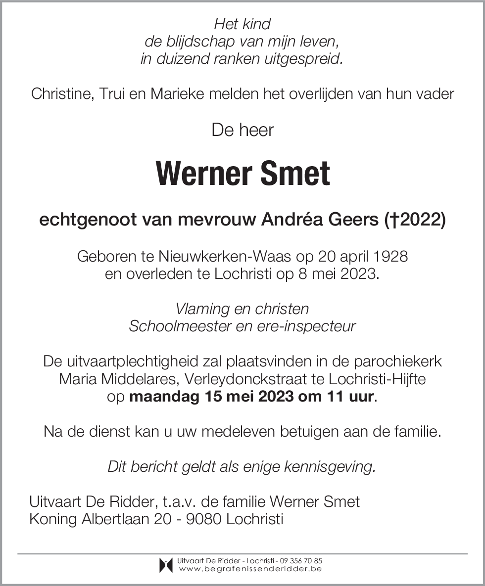 Werner Smet