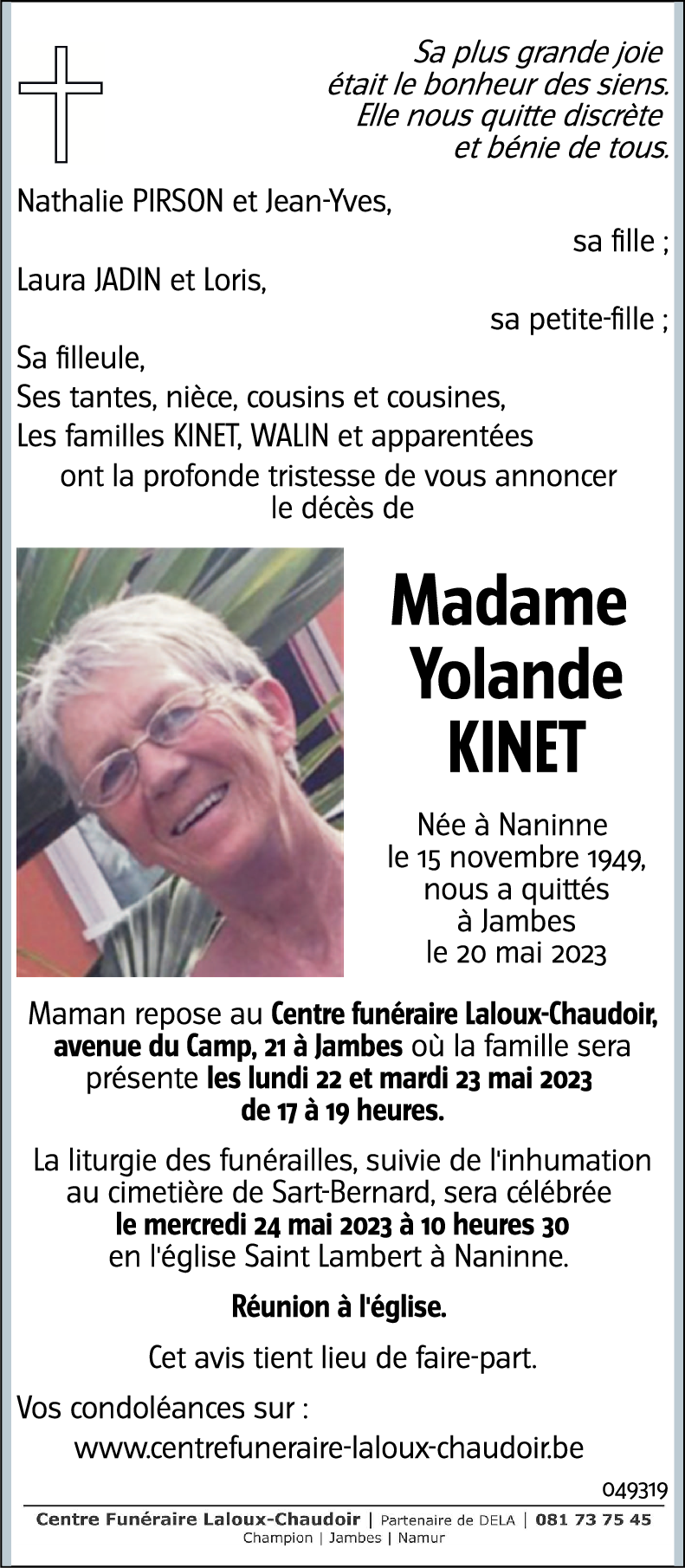 Yolande KINET