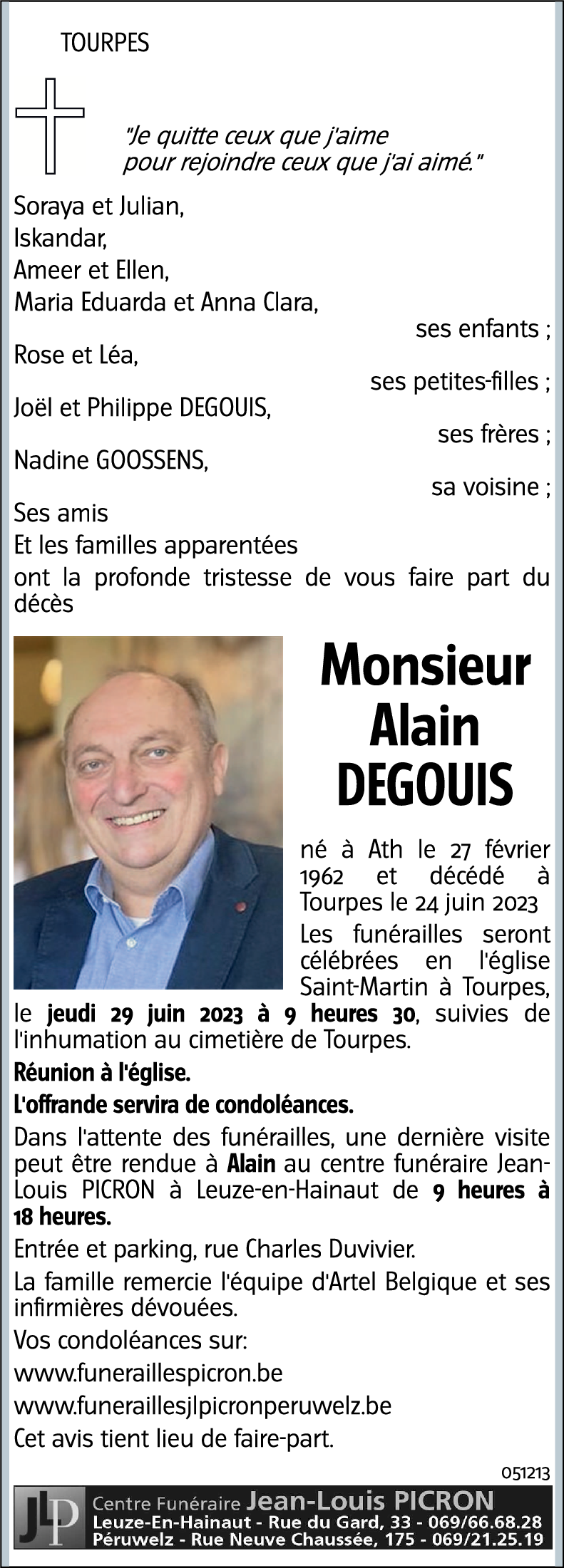 Alain DEGOUIS