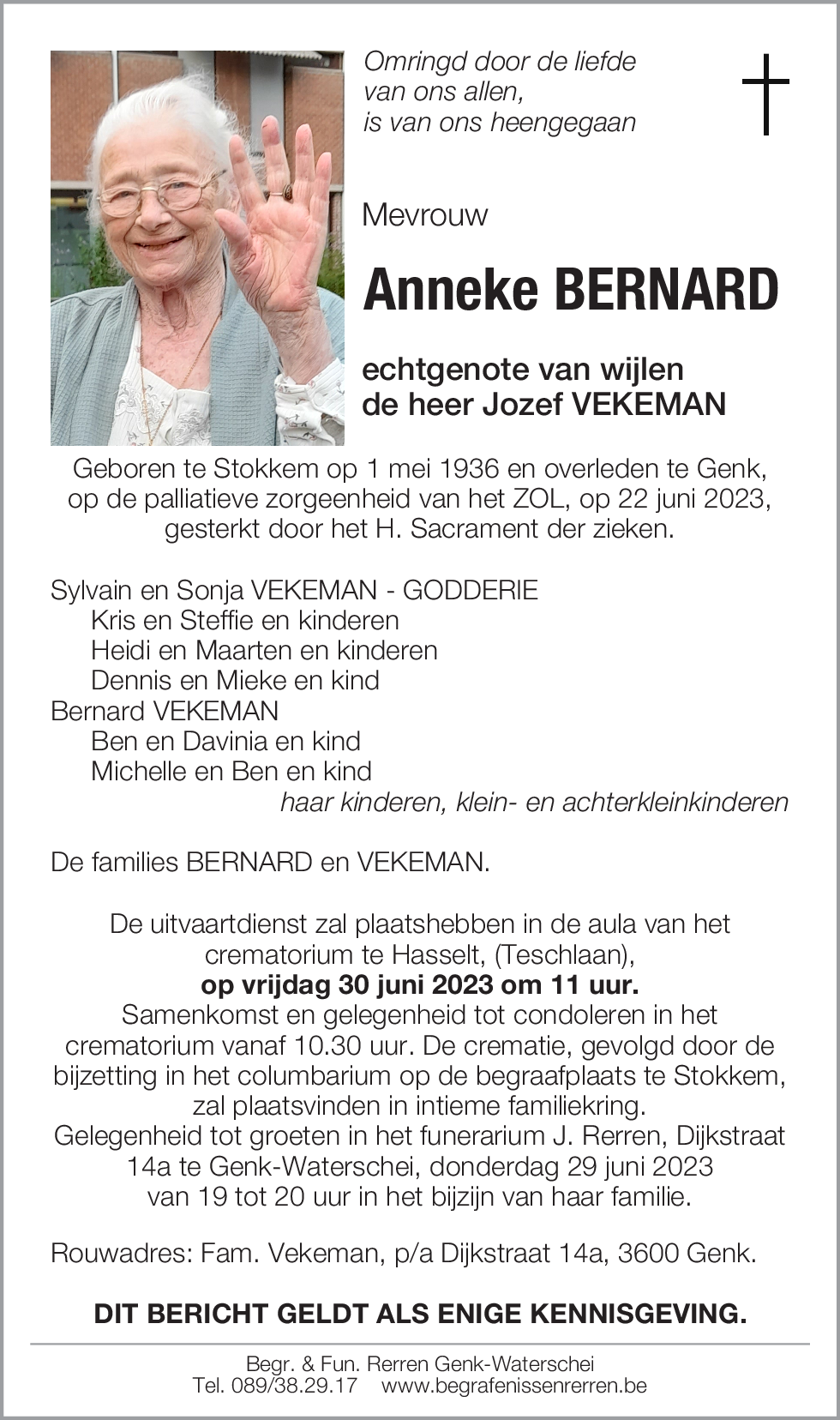 Anneke BERNARD