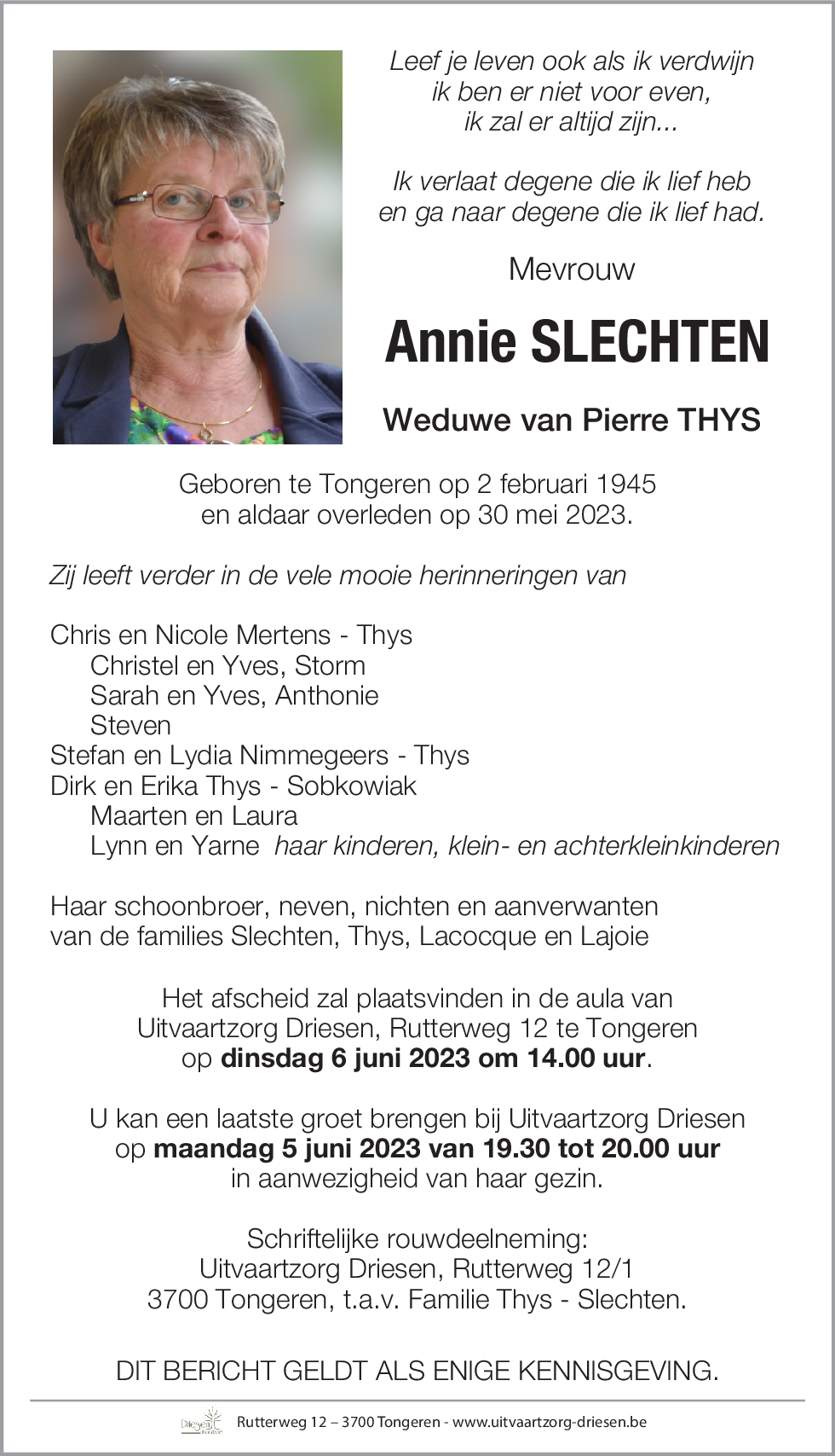 Annie Slechten