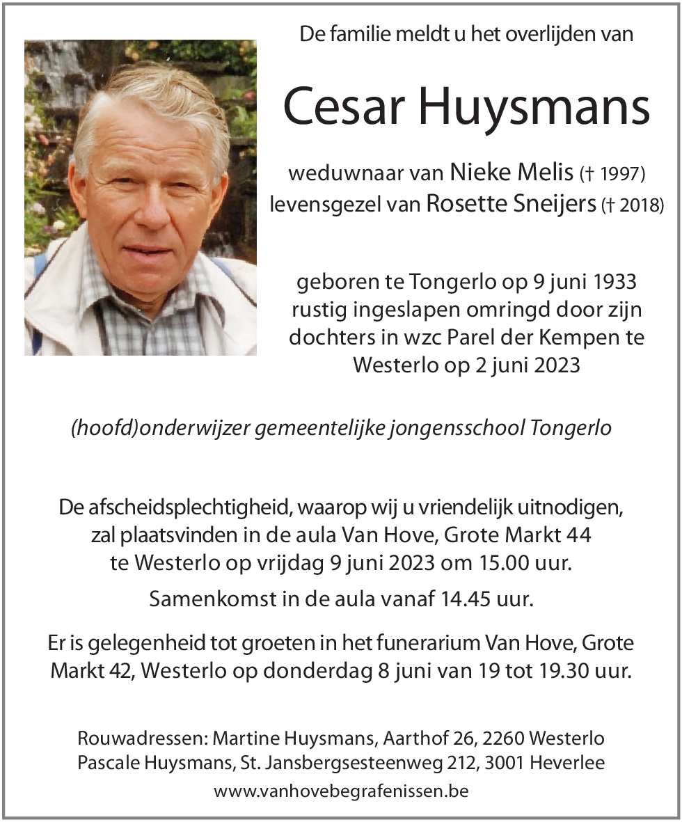 Cesar Huysmans