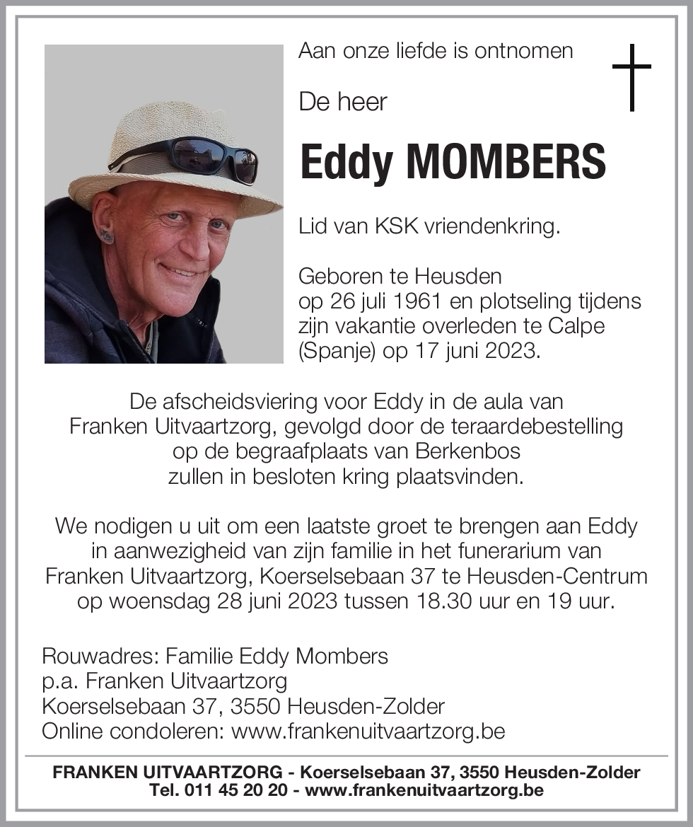 Eddy Mombers