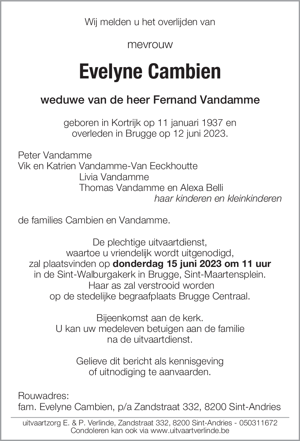 Evelyne Cambien