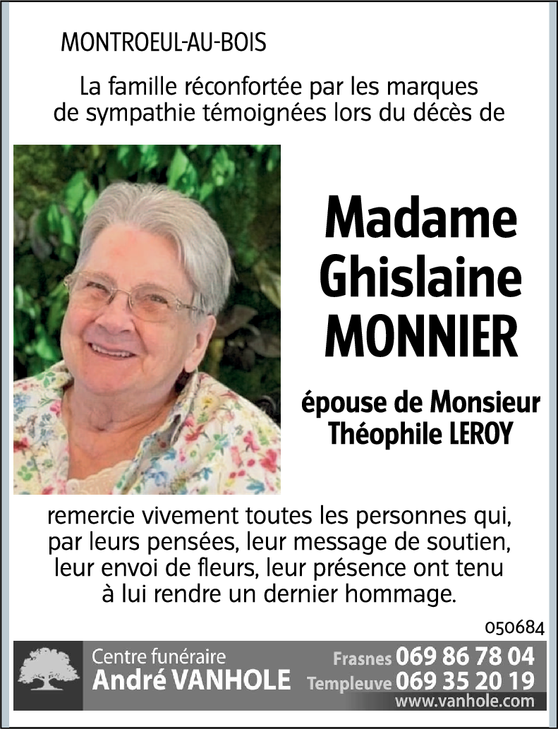 Ghislaine MONNIER