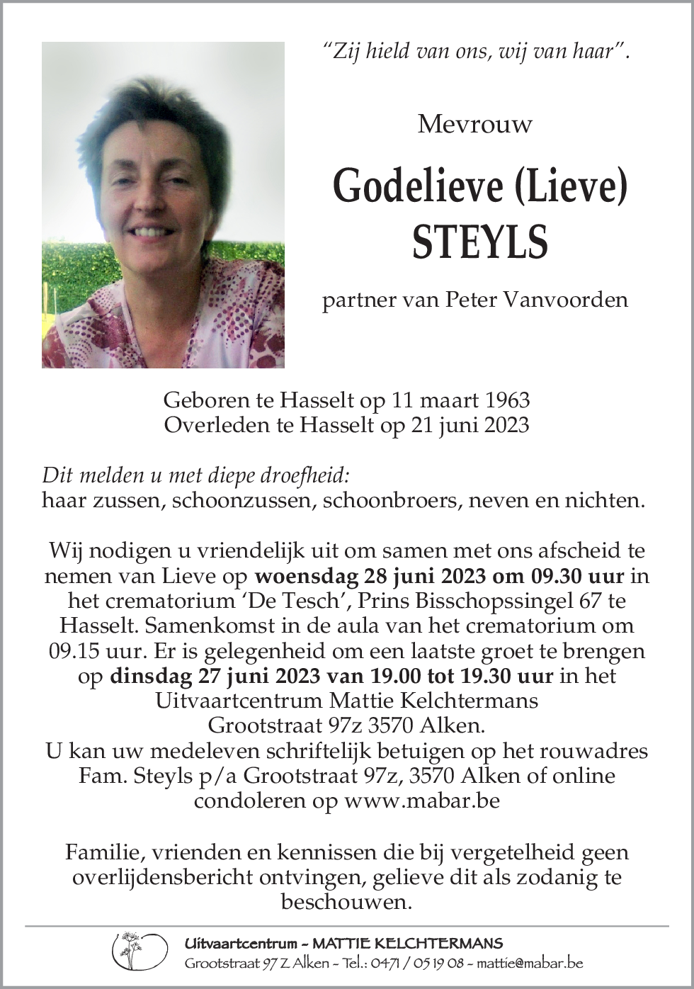 Godelieve Steyls